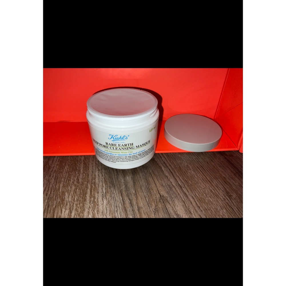 Kiehls Rare Earth Deep Pore Cleansing Masque White Clay 125ml Mask face